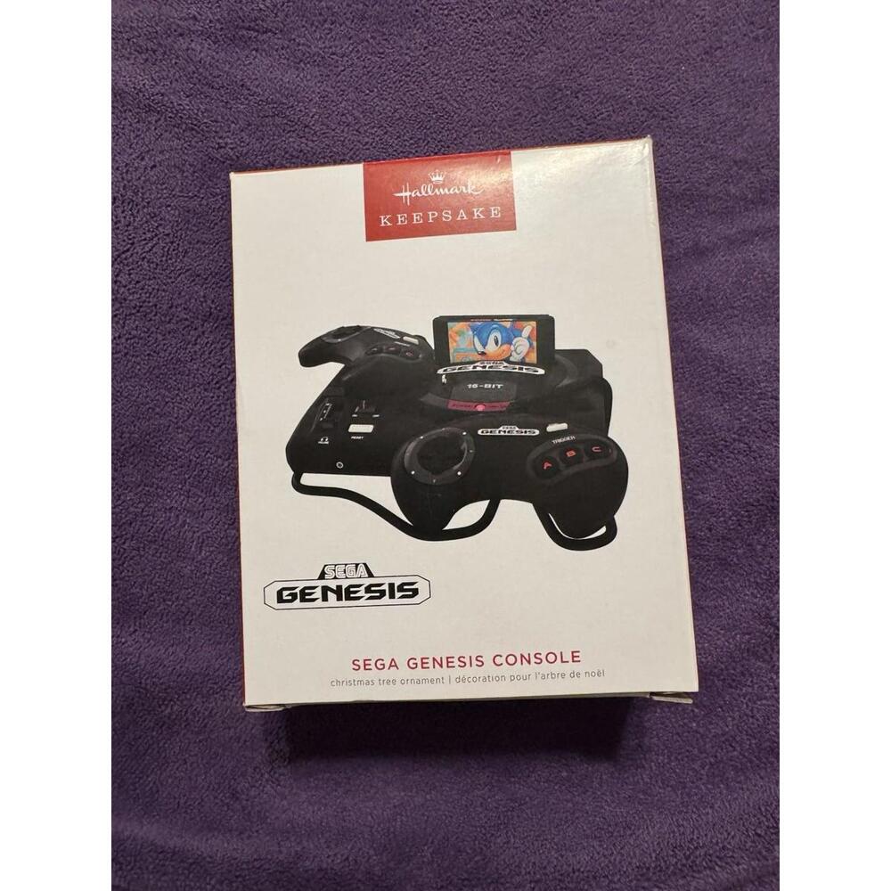 Hallmark Keepsake 2022 Sega Genesis Console Light and Sound Ornament